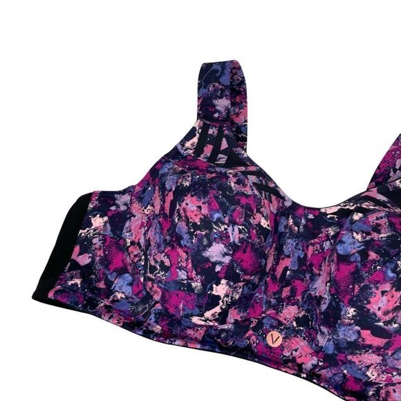 LIVI‎ Lane Bryant High-Impact Wicking Max Support Sports Bra Sz 48B - Picture 5 of 9